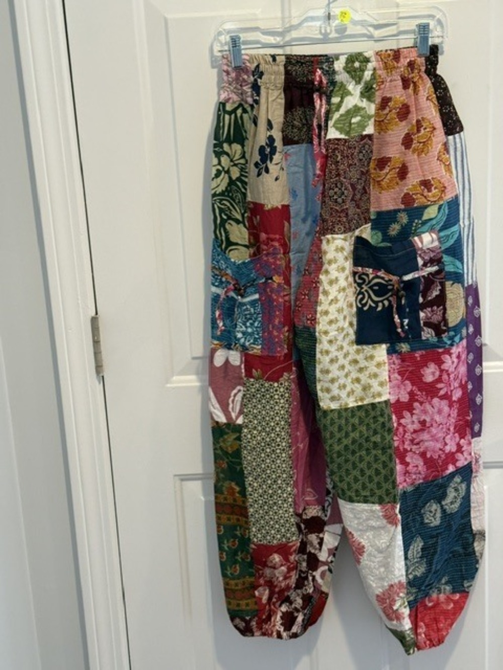 P4 R | Pol Patchwork Jogger Pants | Multi | One Size S-L